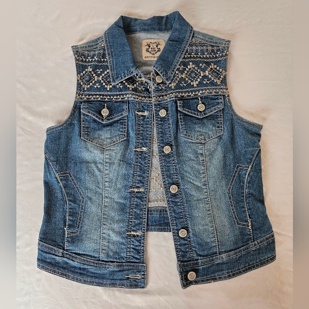 Wax Jeans Denim vest